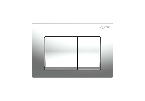 Кнопка смыва Aquatek Small TDI-0000005 хром глянец