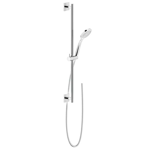 GESSI Rilievo Штанга в комплекте с душевой лейкой, шланг 1,50 м., цвет: хром, 59245#031