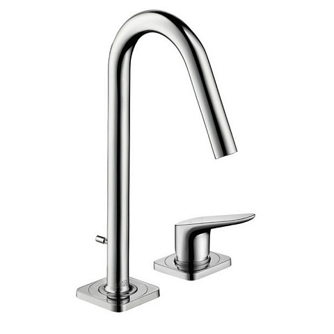Axor AX Citterio M Смеситель для раковины 160, на 2 отв., излив 135мм, с донным клапаном, цвет: хром, 34132000