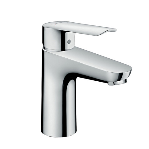 Hansgrohe HG Logis E Смеситель для раковины 100 на 1 отв. с донным клапаном, излив 100мм, h94мм, цвет: хром, 71161000