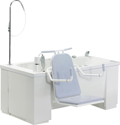 Ванна для МГН ABS NOFER H500 белый