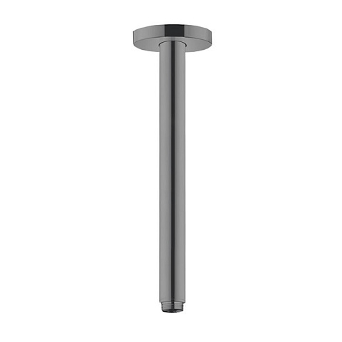 Hansgrohe HG Потолочное подсоединение верхнего душа 300мм, цвет: шлифованный черный хром, 27389340