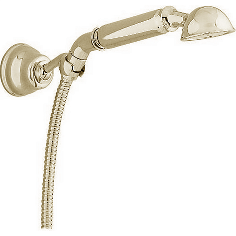 CISAL Shower Душевой гарнитур:ручная лейка,шланг 120 см,держатель настенный для лейки, цвет золото, AR00305024