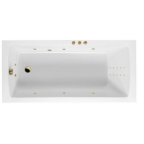 Ванна EXCELLENT Aquaria 170x75 "SMART NANO" (золото)