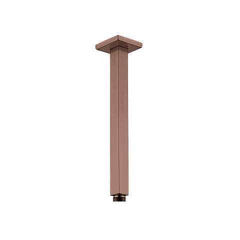 Держатель верхнего душа потолочный Boheme QUBIC COPPER BRUSHED 629-QUBIC-CB