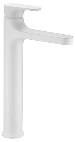Смеситель для умывальника высокий Boheme SPECTRE Matt White 452-MW