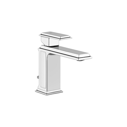 Gessi Eleganza Смеситель для раковины на 1 отверстие с донным клапаном, цвет: хром, 46001#031