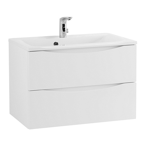 Тумба под раковину BelBagno Marino 75 см, Bianco Lucido