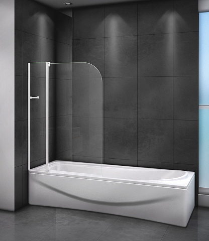Душевая шторка Cezares RELAX-V-11-100/140-P-Bi-L