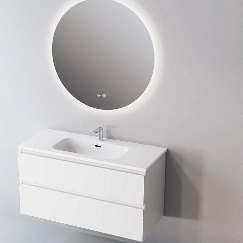 Раковина мебельная Solid marble 61,5х46х15,5 EB.061.C белая матовая NOFER