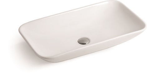 Раковина керамическая (накладная) SantiLine SL-1032