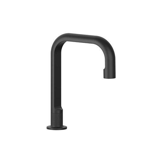 GESSI INCISO Отдельно стоящий излив 160мм, h=240мм, цвет: nero XL, 58093#299