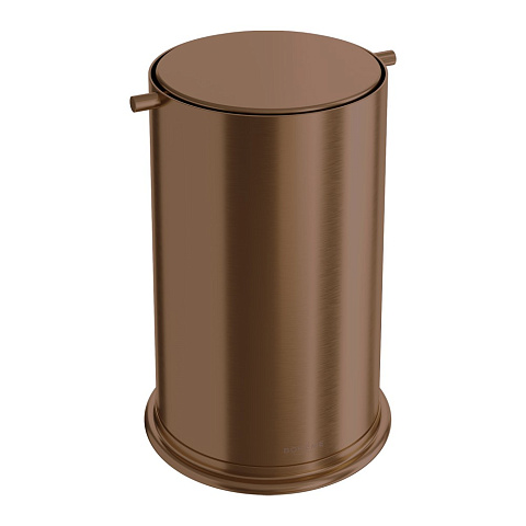 Ведро для мусора с вращающейся крышкой Boheme Brushed Bronze 10916-BRB