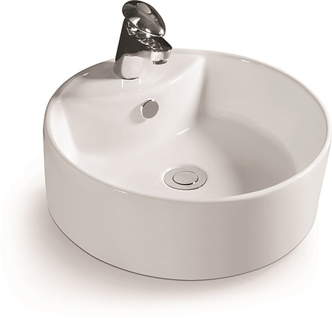 Раковина керамическая (накладная) SantiLine SL-1069