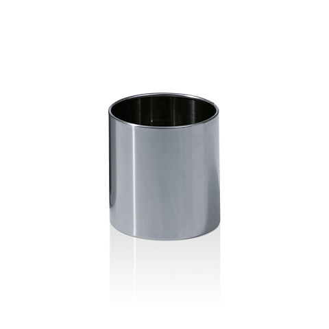 Decor Walther DW 105 Корзина для бумаги 20xh21см, цвет: сталь полированная, 0606070