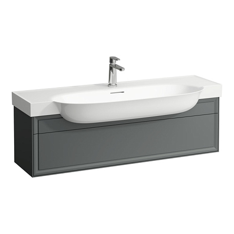 Laufen New Classic База под раковину подвесная , 1180х320х340 мм, 1 ящик, цвет серый (для раковины 813858), 4.0605.1.085.627.1