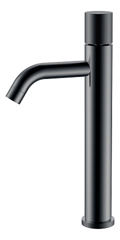 Смеситель Boheme STICK для умыв. выс. Shine Gun Metal высокий с ручкой TOUCH 122-SGM.2