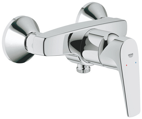 Смеситель для душа Grohe BauFlow 23755000 настенный, хром