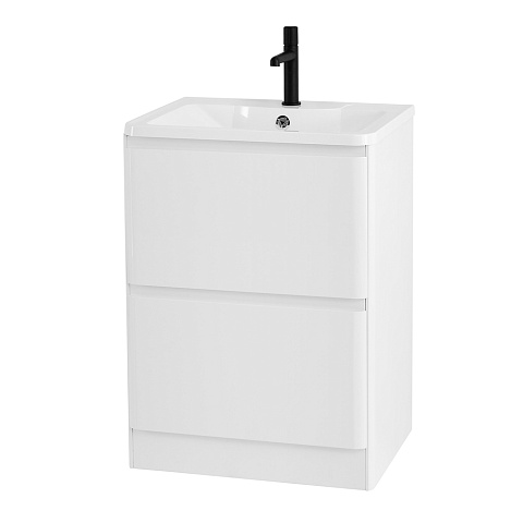 Тумба под раковину напольная BelBagno Albano 60 см, Bianco Lucido