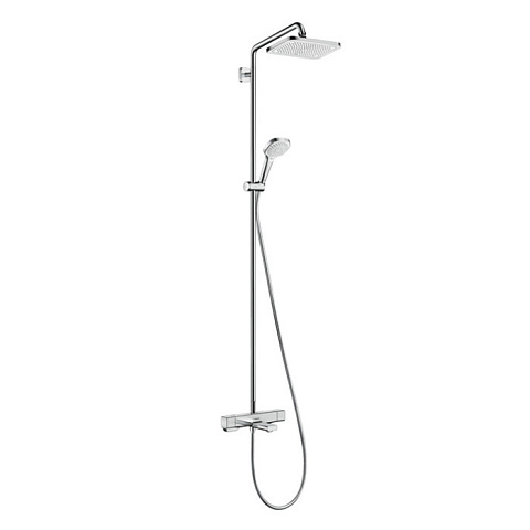 Душевая система Hansgrohe Croma E 280 1jet Showerpipe для ванны, хром 27687000