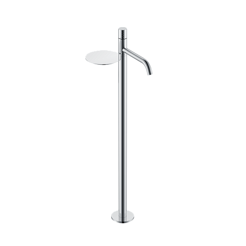 Смеситель Boheme STICK напольный для умыв. CHROME DIAMOND CHROME 120-CRCR
