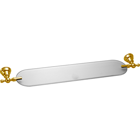 CISAL Arcana Полочка стелянная 60см, цвет золото, AR09043024