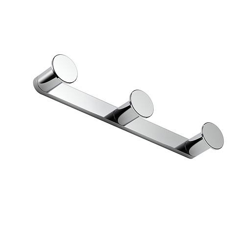 Colombo Mini Тройной крючок, цвет: хром, CD117.CR