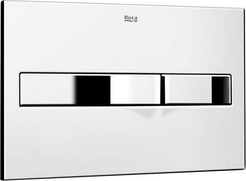 Кнопка смыва Roca PL2 Dual 890096001 хром