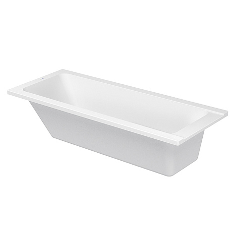 Duravit D-Code Ванна акриловая 1700х700 мм см, встраиваемая, с 1 наклоном для спины, выпуск в зоне ног, цвет белый (Спец.цена из наличия), 700098000000000