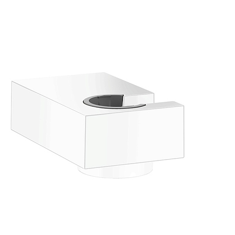 Hansgrohe HG Держатель ручного душа, настенный, цвет: белый матовый, 28387700