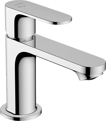 Смеситель Hansgrohe Rebris S для раковины 80 CoolStart, однорычажный, без сливного гарнитура, хром 72514000
