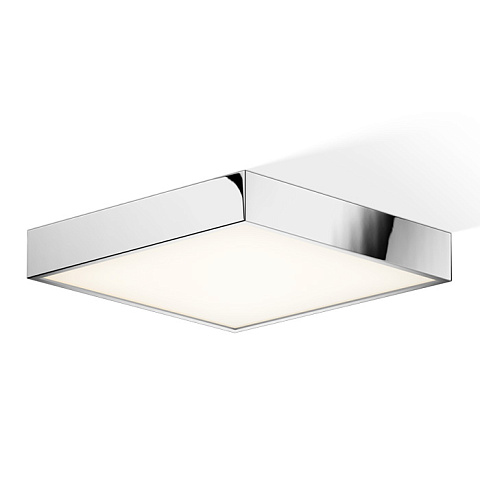 Decor Walther Cut 30 N LED Светильник потолочный 30x30x7см, светодиодный, 1x LED 18.7W, цвет: хром, 0218800
