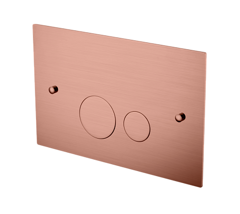 Кнопка для инсталляции Boheme латунь COPPER BRUSHED ультраплоская 648-CB