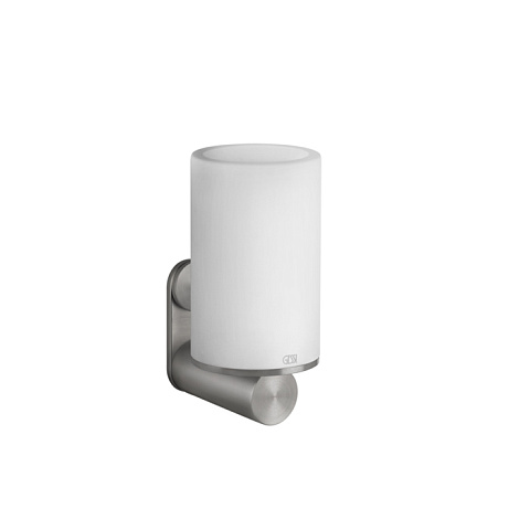 GESSI 316 Стакан настенный, цвет: белый/steel brushed, 54707#239
