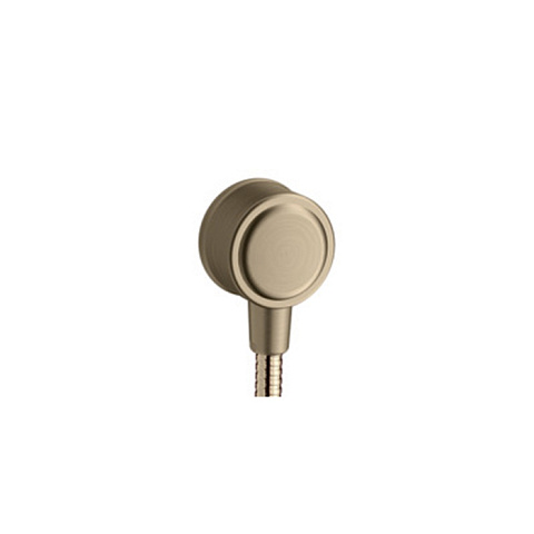 Hansgrohe AX Montreux Вывод воды для ручного душа с клапаном, ½’, цвет: шлифованный никель, 16884820