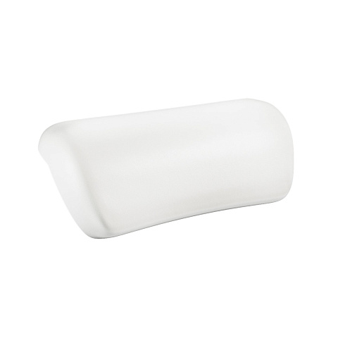 Подголовник для ванной полиуретановый на вакуумных присосках Wellsee Useful Extras, цвет белый 261901000