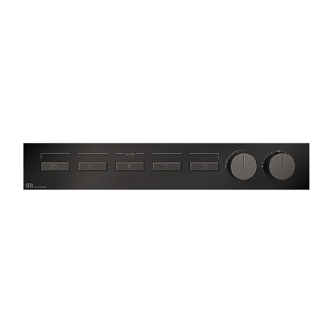 Gessi Hi-Fi Термостат для душа, с включением до 5 источников одновременно (внешняя часть), цвет: Black Metal PVD, 63018#706