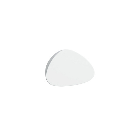 Laufen Alessi One Крючок для полотенец керамический, цвет: белый, 8.7097.6.000.000.1