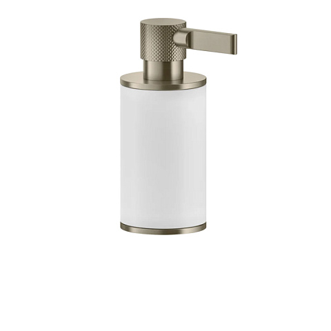 GESSI INCISO Дозатор для жидкого мыла настольный, цвет: белый/finox, 58537#149