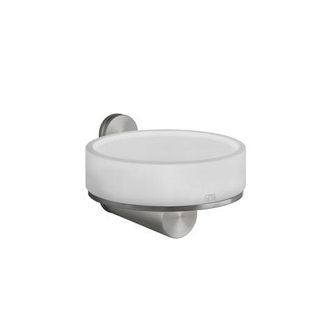 GESSI 316 Мыльница настенная, цвет: белый/steel brushed, 54701#239