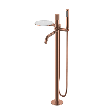 Смеситель Boheme STICK напольный COPPER BRUSHED LINEA 129-CB.3