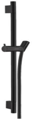 Штанга для душа 65 см матовый черный Hansgrohe Unica S Puro 28632670