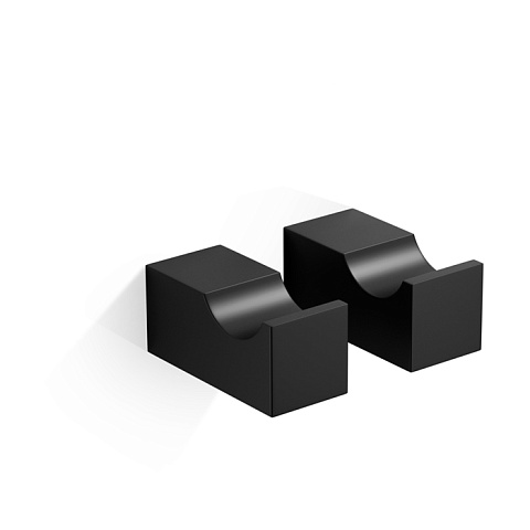 Decor Walther Corner HAK1 Набор крючков 2 шт., цвет: черный матовый, 0561960