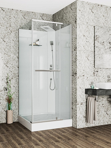 Душевая кабина Ceruttispa МИМИ (MIMI) 90T (90x90x215-225)