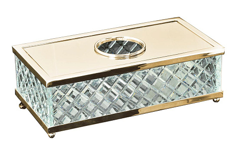 Салфетница ЗОЛОТО Boheme Crystal Luxury Options 10232