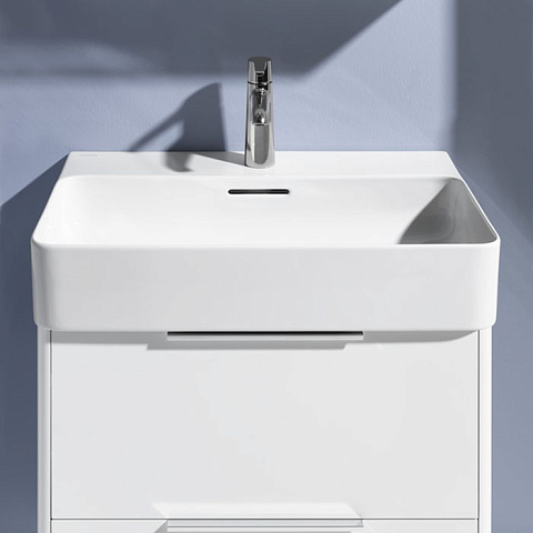 Laufen VAL Раковина 600х420х115мм с 1 отв. под смеситель, цвет: белый, 8.1028.3.000.104.1