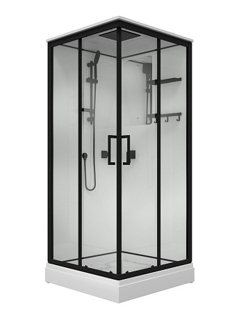 Душевая кабина Тритон Рич-Блэк М4 90x90 А