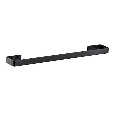 Держатель для полотенец BOCH MANN, CR-D01-02MB (590х30х75) из нержавеющей стали цвет черный