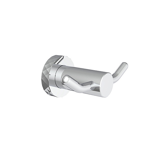 Fima Carlo Frattini FIMA|Carlo Frattini Rotola Крючок двойной, цвет хром, F6004/2CR