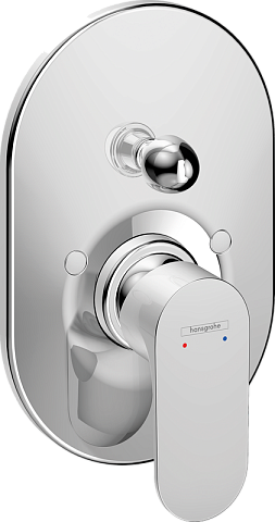 Смеситель Hansgrohe Rebris S Однорычажный для ванны скрытого монтажа, хром 72449000